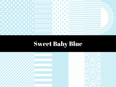 Baby Blue Digital Paper, Light Blue Digital Paper, Instant download, digital paper, Blue Background, Baby blue Background