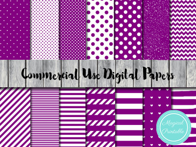 purple digial papers, purple scrapbooking paper, purple stripes
