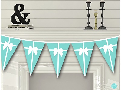 TLC47 Bunting-tiffany-baby-shower-decoration-banner-printable