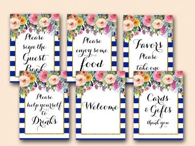 blue-navy-bridal-shower-signs-decorations-guestbook-cards-favors-welcome-bs404