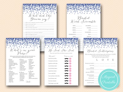 navy and gray bridal shower games printable bs407
