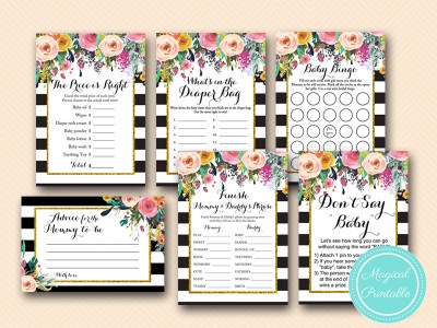 shabby-chic-floral-gold-baby-shower-games-printable-activities-bs402
