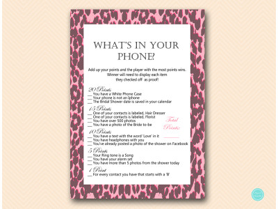 bs07-whats-in-your-phone-pink-leopard-bridal-shower-game-package