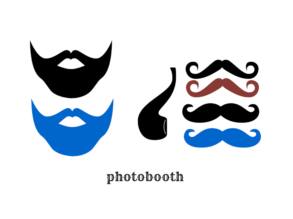 Little Man Mustache Clip Art