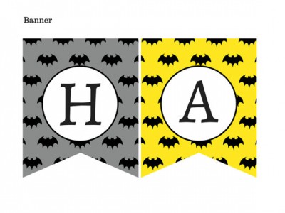 Batman Birthday Printable, (2)