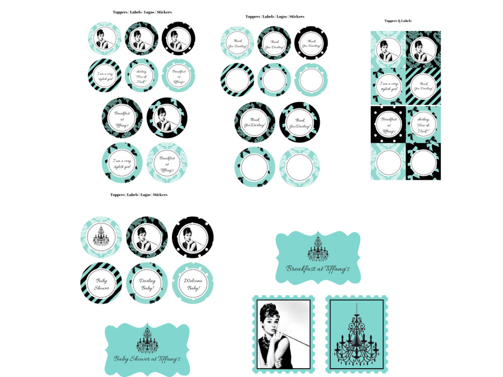 FREE Breakfast at Tiffany's Bridal Shower Pack - Magical Printable