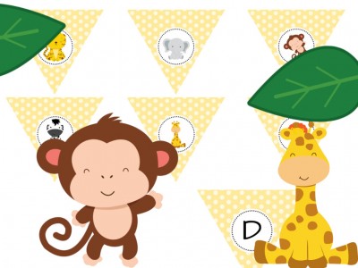Jungle Baby Shower Pack - Magical Printable