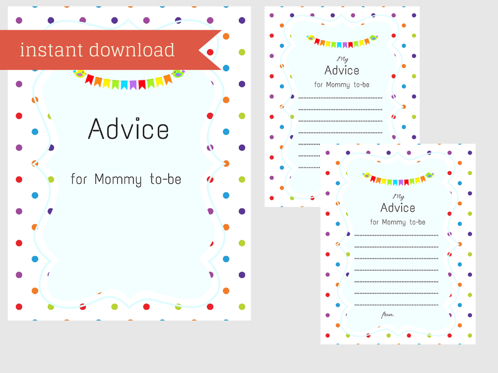 Rainbow Baby Shower Game Collection - Magical Printable