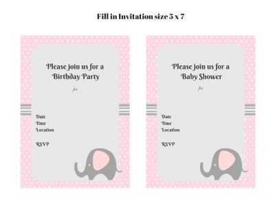 Elephant Baby Shower, Elephant Baby Shower Invitation, Elephant Birthday, Elephant Party Package, Elephant Banner, Elephant theme