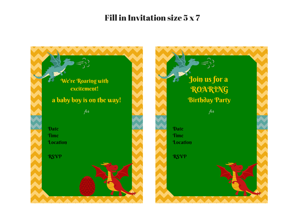 Dragon Printable - Magical Printable