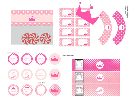 Princess Birthday Printable - Magical Printable