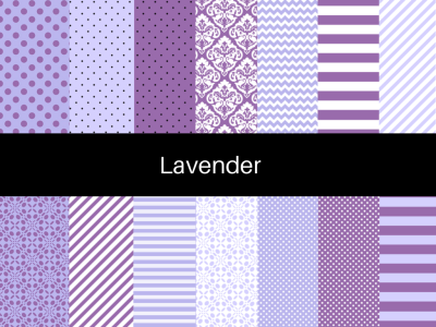 Purple Lavender Digital Paper