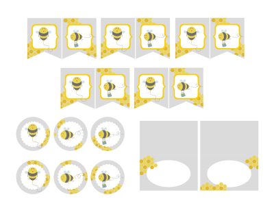 Honey Bee Printable - Magical Printable