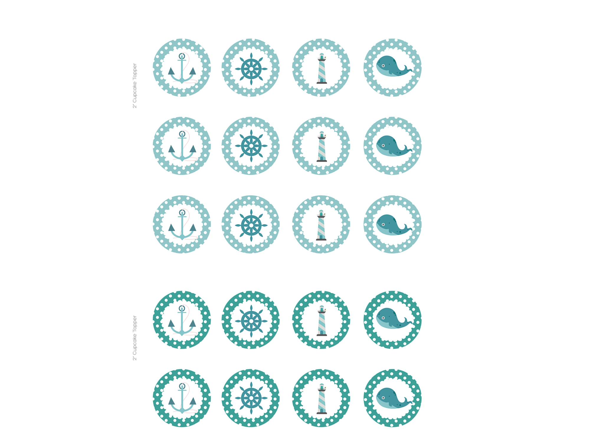 Green Nautical Printable - Magical Printable