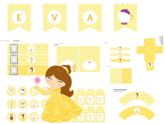 Beauty and the Beast Printable - Magical Printable