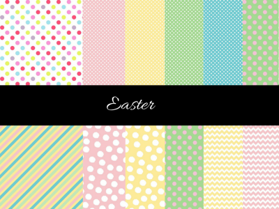 Pastel Easter Digital Paper, Easter Bunny Digital Paper, Invitation Making Digital Paper, Pastel Easter Digital Paper, Scrapbook Paper