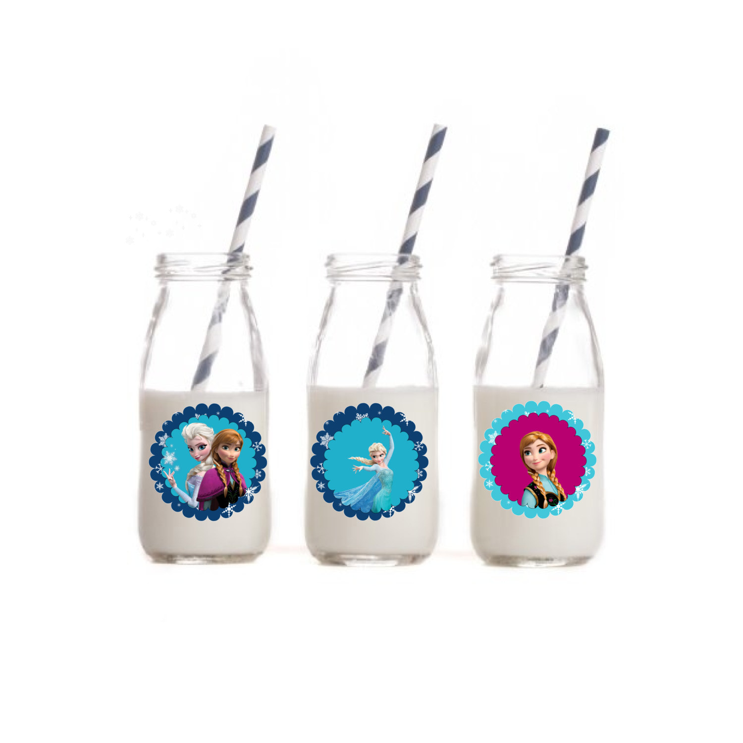 Frozen Centerpiece Elsa Anna - Magical Printable
