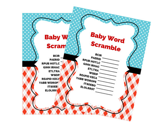 Dr Seuss Baby Shower Games - Magical Printable