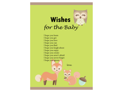 wishes for the baby