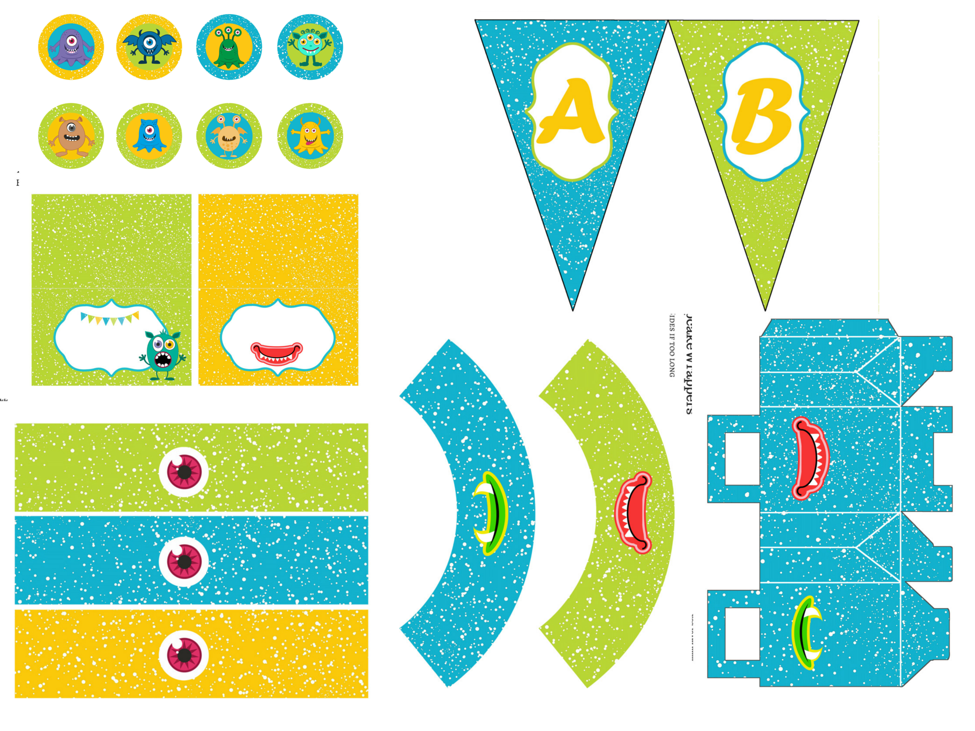 Little Monster Printable - Magical Printable