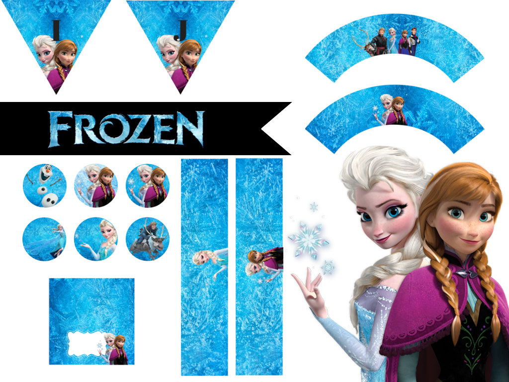 Frozen Elsa Anna Printable   Magical Printable