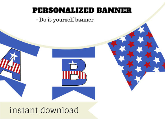 Captain America Banner Magical Printable