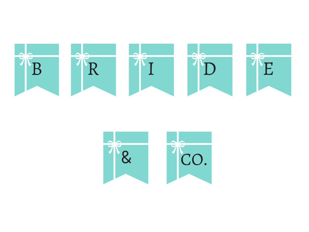 Printable Tiffany Banner - Magical Printable