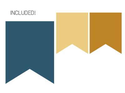 Fall Autumn Banner, Bunting, Pennant - Magical Printable