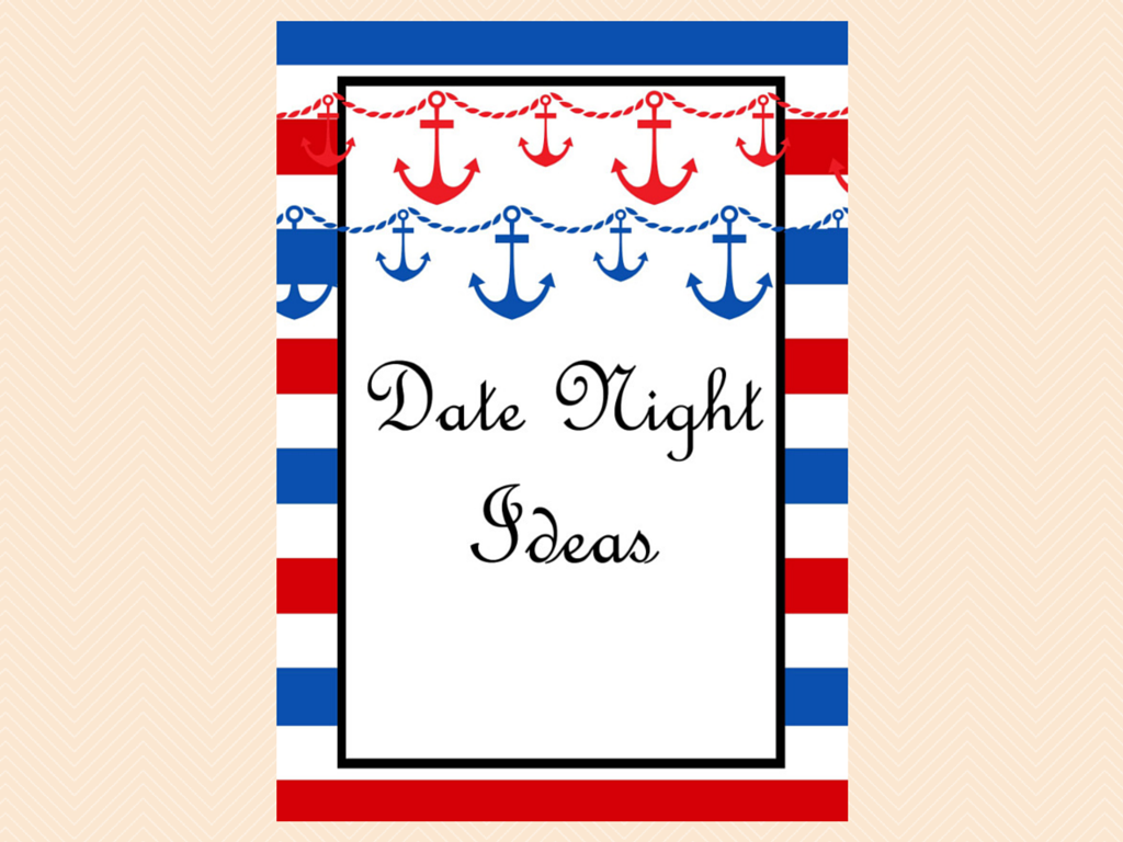 Nautical Bridal Shower Game Package - Magical Printable
