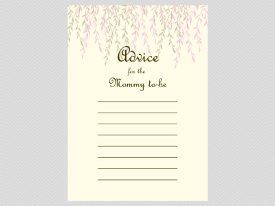 advice mommy, Willow Tree Baby Shower Games Printables, download, Unique Baby Shower Games, Baby Shower Activities TLC12