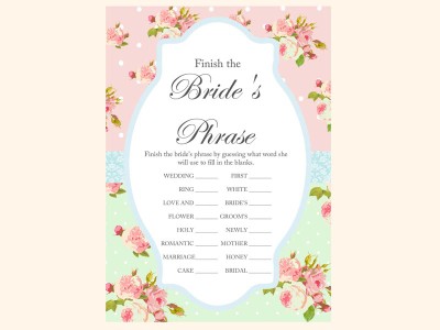 finish-the-brides-phrase-sentence-mint-pink-shabby-chic-bridal-shower-games-pack-printables-vintage-rose-antique-rose