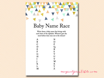 baby name race