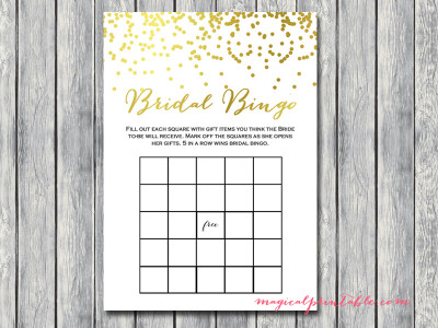 bridal-bingo