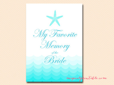 favorite-memory-of-bride-sign
