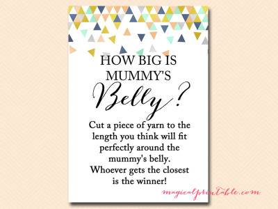 how big is  mummys belly