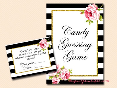candy guessing game