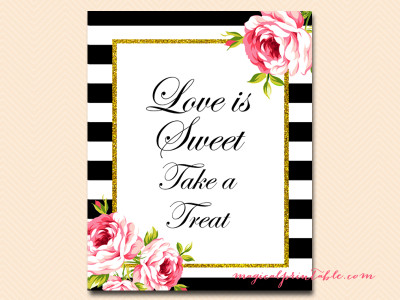 love is sweet, take a treat
