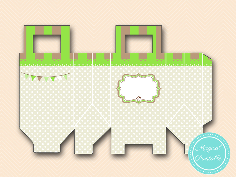 FREE Favor Boxes, Toppers, Wrappers - Magical Printable