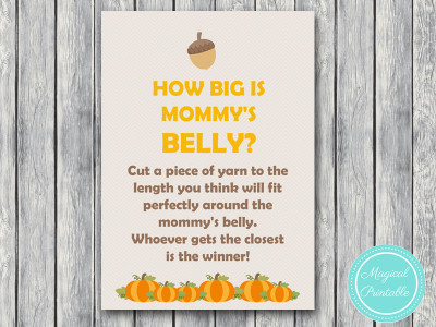 how big is mommys belly game