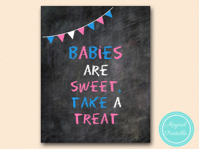 sign-babies-are-sweet-take-treat-gender-reveal-party-signs