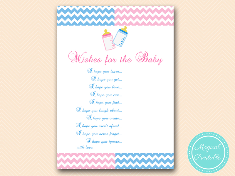 Gender Reveal Party Games - Magical Printable