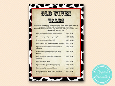 OLD WIVES TALES