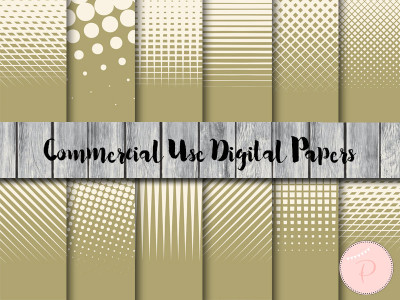Halftone Digital Paper, Papers, Commercial Use, Scrapbook Digital Papers, Digital Background, dp47
