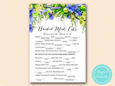 BS175-mad-libs-advice-blue-floral-bridal-shower-games