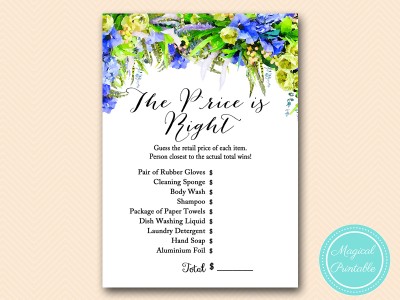 BS175-price-is-right-blue-floral-bridal-shower-games
