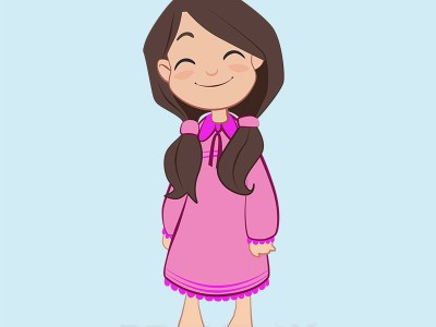 Pajama Girl Clipart, slumber party clipart, pajama girl clipart, Sleepwear, Instant Download,
