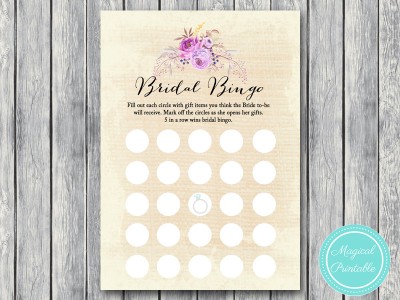 bingo-bridal-gift-items-bridal-shower-game