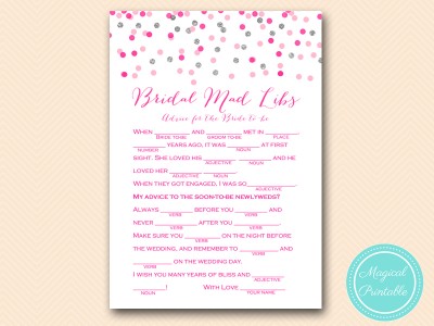 BS179-mad-libs-advice-version-Pink-silver-confetti-bridal-shower-games