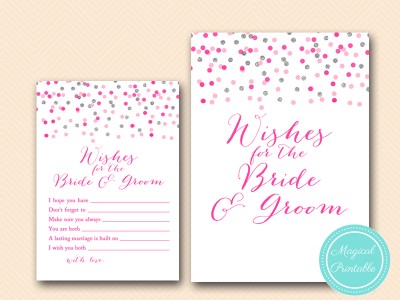 BS179-wishes-for-bride-and-groom-silver-pink-bridal-shower-games-printable