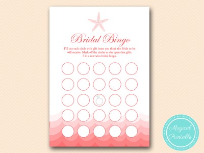 BS182-bingo-bridal-gift-items-nautical-coral-beach-bridal-shower-game